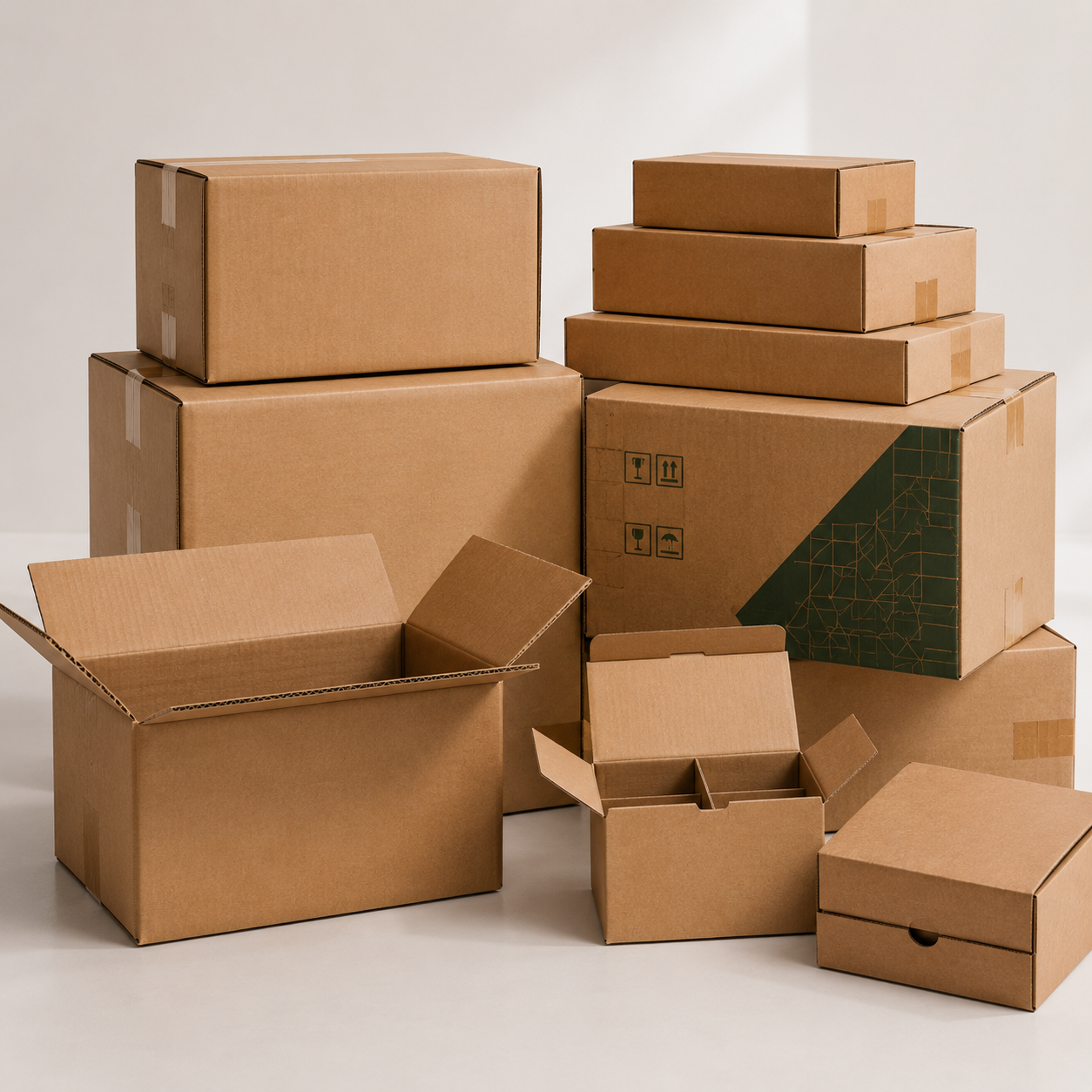 Corrugated boxes