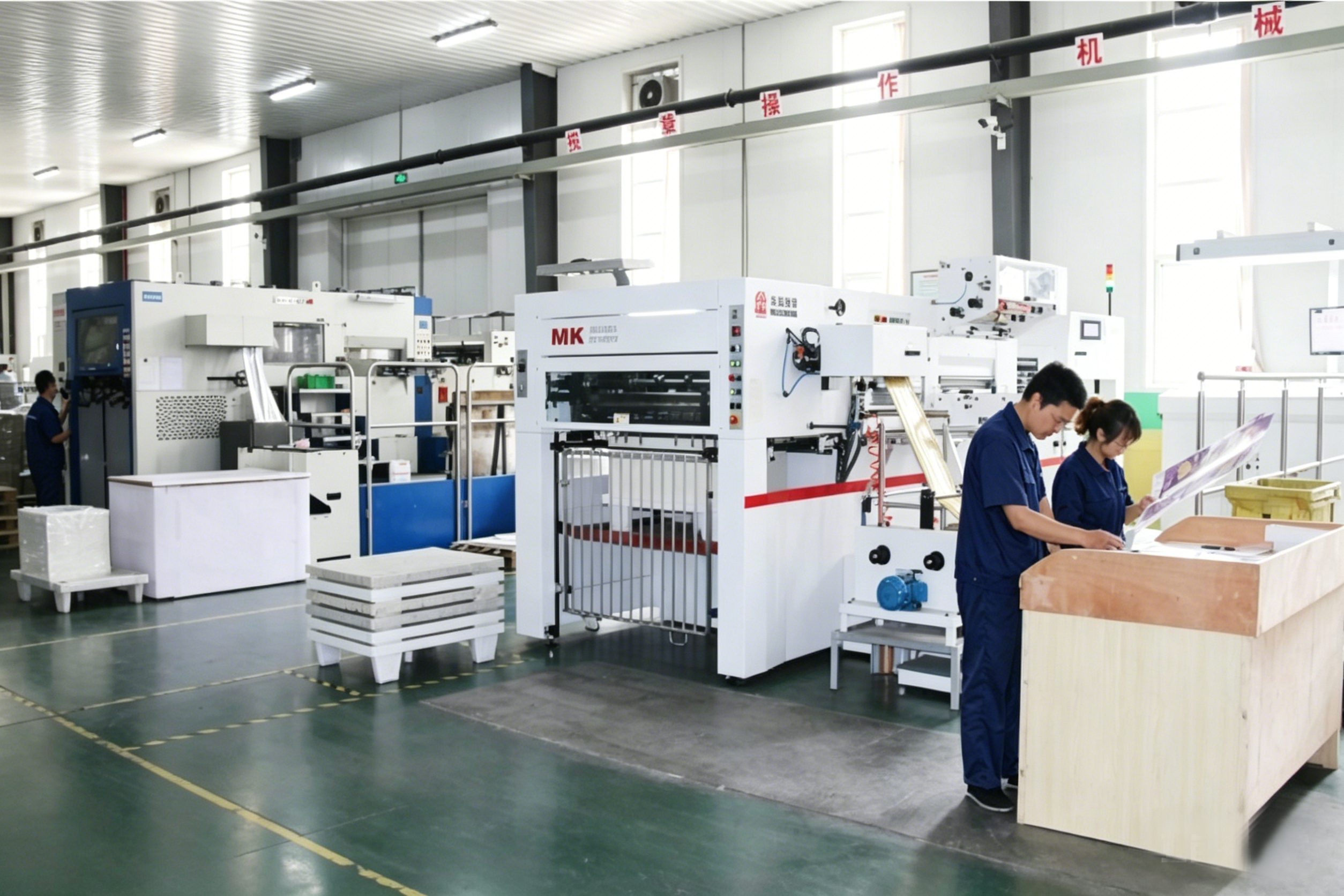 Automatic hot stamping machine